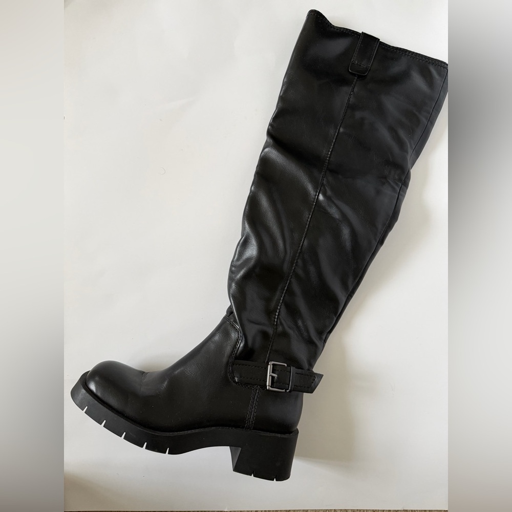 Zara Black Over the Knee Boots